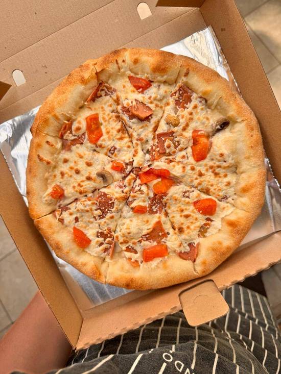 Jamon y Champinon 25 cm